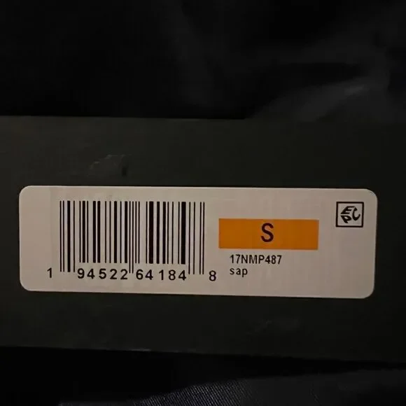 Kenneth Cole Hidden-Hood Quilted Puffer Coat Sapphire Blue Small New - Picture 9 of 9